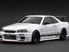 Масштабная модель Nissan Skyline 34gt-r (bnr34) Top Secret (2019) белый 1:18 Ignition Model 3642