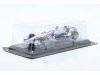Масштабная модель BMW Sauber F1.08 Robert Kubica 2008 Формула-1 1:24 Altaya M3116-65 ракурс 3