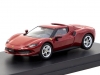Масштабная модель Ferrari (296) GTB Hybrid 830Hp V6 (2021) красный 1:64 Altaya FERGT164-004