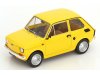 Масштабная модель FIAT 126 1972 жёлтый 1:18 MCG MCG18667