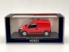 Масштабная модель Peugeot Bipper фургон 2008 красный металлик 1:43 Norev 479835R ракурс 2