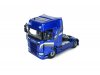 Масштабная модель Scania 580S Highline Custom 2023 седельный тягач, синий 1:24 Solido S2400308 ракурс 8