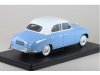 Масштабная модель Skoda 1200 (1952) голубой с белым 1:24 Altaya 124SK01 ракурс 2