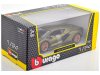 Масштабная модель Lamborghini Sian FKP 37 Hybrid 2020 зеленый 1:24 BBurago 21099GR ракурс 4