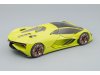 Масштабная модель Lamborghini Terzo Millennio 2019 светло-зеленый 1:24 BBurago 21094G ракурс 2