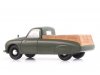 Масштабная модель Tatra 201 Pick-Up Dakota Prototyp, пикап темно-зеленый 1:43 AutoCult 08025 ракурс 3
