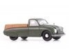Масштабная модель Tatra 201 Pick-Up Dakota Prototyp, пикап темно-зеленый 1:43 AutoCult 08025 ракурс 2