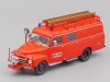 Масштабная модель Opel Blitz 330 LF8 TS (Haut-Rhin) пожарный, красный 1:43 Altaya M2342-69