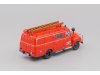 Масштабная модель Opel Blitz 330 LF8 TS (Haut-Rhin) пожарный, красный 1:43 Altaya M2342-69 ракурс 2
