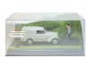 Масштабная модель Renault Juvaquatre (La Panne DEssence) фургон серый 1:43 Altaya LRB-074 ракурс 2
