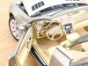 Масштабная модель Mercedes-Benz SL 500 (R230) 2003 бежевый 1:18 Norev 183843 ракурс 4