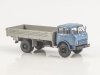 Масштабная модель МАЗ-500А бортовой синий с серым 1:43 Автоистория 104509 ракурс 5