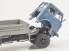 Масштабная модель МАЗ-500А бортовой синий с серым 1:43 Автоистория 104509 ракурс 3