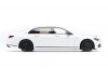 Масштабная модель Mercedes-Benz Maybach S-Klasse (W223) 2023 (Opalith White) белый 1:18 Almost Real ALM820142 ракурс 3