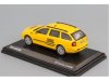 Масштабная модель Skoda Octavia II FL Combi 2008 AAA Taxi, такси желтый 1:43 Abrex 013XD01 ракурс 2