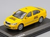 Масштабная модель Skoda Octavia II FL 2008 AAA Taxi, такси желтый 1:43 Abrex 012XD01