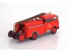 Масштабная модель Berliet GAK 17 Carnac пожарный красный 1:43 Altaya POM13 ракурс 2