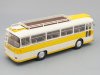 Масштабная модель Saviem SC5 1962 желтый с белым 1:43 Altaya HP3438-075 ракурс 2