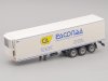 Масштабная модель Полуприцеп-рефрижератор PACONSA, белый 1:43 Altaya CAMBUS007 ракурс 2