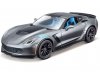 Сборная модель Chevrolet Corvette Grand Sport 2017 серый 1:24 Maisto 39527-KIT