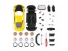 Сборная модель Porsche 911 GT2 RS 2018 желтый 1:24 Maisto 39523-KIT ракурс 5