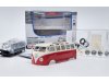 Сборная модель Volkswagen T1 Samba Minibus 1962 (1:25) красный с белым 1:24 Maisto 39956R-KIT ракурс 2