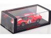 Масштабная модель Ford GT40 5.3L V8 Команда Scuderia Filipinetti #6 24 часа Ле-Мана 1965 Херберт Мюллер, Рон Бакнем, красный 1:43 Spark S4535 ракурс 3