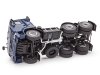 Масштабная модель KAMAZ-6460 рестайлинг, седельный тягач темно-синий 1:43 Start Scale Models SSM1662 ракурс 10