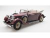 Масштабная модель Mercedes-Benz 290 (W18) кабриолет с опущенным верхом, дисковые колёса 1933-1936 бордовый 1:43 Esval Models EMEU43043L