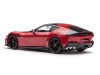 Масштабная модель Ferrari 12cilindri 2024 Rosso Corsa, (с витриной) красный 1:18 Polistil 18FE02010-HC ракурс 2