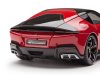 Масштабная модель Ferrari 12cilindri 2024 Rosso Corsa, (с витриной) красный 1:18 Polistil 18FE02010-HC ракурс 15