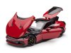 Масштабная модель Ferrari 12cilindri 2024 Rosso Corsa, (с витриной) красный 1:18 Polistil 18FE02010-HC ракурс 3