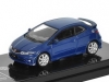 Масштабная модель Honda Civic Type R FN2 Euro (2007) синий 1:64 Paragon 55396