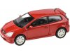 Масштабная модель Honda Civic TYPE-R EP3 леворульный (2001), красный 1:64 Paragon PA-55343