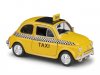 Масштабная модель FIAT Nuova 500 Такси жёлтый 1:24 Welly 22515T