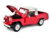 Масштабная модель Jeep Jeepster Commando Station Wagon (1967), красный 1:24 Welly 24117RED ракурс 5