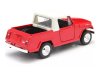 Масштабная модель Jeep Jeepster Commando Station Wagon (1967), красный 1:24 Welly 24117RED ракурс 2