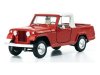 Масштабная модель Jeep Jeepster Commando Station Wagon (1967), красный 1:24 Welly 24117RED