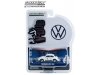 Масштабная модель Volkswagen Beetle Taxi Mexico (2019), Такси белый 1:64 GreenLight 36050F ракурс 2