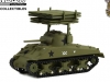 Масштабная модель Танк M4 Sherman Usa Army World War II (1945), хаки 1:64 GreenLight 30405