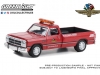 Масштабная модель Dodge RAM D-250 пикап Official Truck 500 Mile Indianapolis (1991), красный 1:64 GreenLight 30401