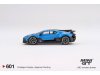 Масштабная модель Bugatti Divo синий 1:64 Mini GT MGT00601-L ракурс 2