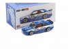 Масштабная модель BMW M3 (E30) Kaido Touring Chapm V1 1989 синий с белым 1:64 Mini GT MGTKHMG223 ракурс 3