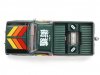 Масштабная модель Chevrolet Silverado пикап Kaido Work зелёный с графикой 1:64 Mini GT KHMG226 ракурс 3