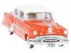 Масштабная модель Pontiac Chieftain (1954) красный с белым 1:87 Oxford 87PC54004 ракурс 4