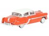 Масштабная модель Pontiac Chieftain (1954) красный с белым 1:87 Oxford 87PC54004 ракурс 3