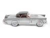 Масштабная модель Ford Thunderbird Coupe (1956) серый 1:87 Oxford 87TH56007 ракурс 3