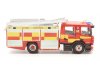 Масштабная модель Scania CP28 автоцистерна с лестницей, служба спасения Южного Уэльса, Пожарный 1:76 Oxford 76SFE012 ракурс 3