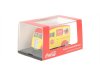 Масштабная модель Commer Q25 Coca Cola (1942) жёлтый с красным 1:76 Oxford 76CM010CC ракурс 5