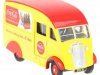 Масштабная модель Commer Q25 Coca Cola (1942) жёлтый с красным 1:76 Oxford 76CM010CC ракурс 4
